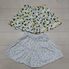 GU キュロット 2枚セット 140cm