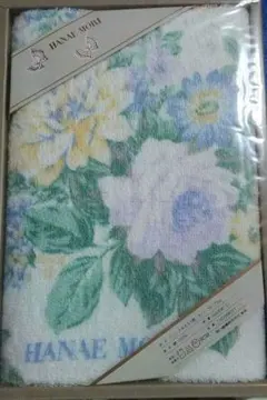 HANAE MORI花柄フエィスタオル&青色フェイスタオル(２セット新品未使用)