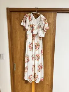 【新品未使用タグ付】ジェラートピケ パッド付き ワンピース ルームウェア