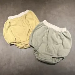 ベビー　かぼちゃパンツ　セット　90 双子　ロンパース
