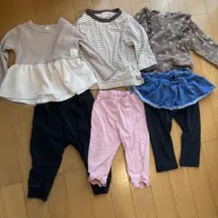 女の子　80サイズ　6点セット　まとめ売り　プティマイン　UNIQLO