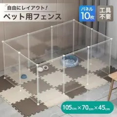 ペット フェンス サークル ケージ ゲージ 犬 猫 バリア パネル ペット用品のサムネイル