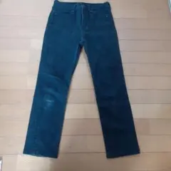 UNIQLO ウルトラストレッチデニム　ストレート　クロップドパンツ　M