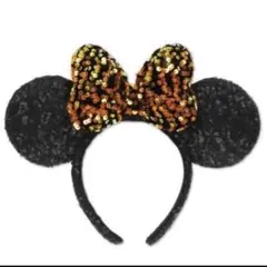 ミニーマウス スパンコールカチューシャ