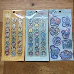 サンリオ おはじき風シール ウォーターシール 3枚セット