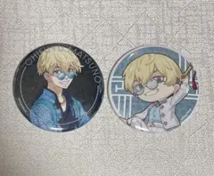 東京リベンジャーズ　松野千冬　メタリック缶バッジ