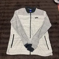 NIKE ジップアップジャージ XL グレー