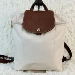 ✨良品✨ LONGCHAMP ロンシャン ルプリアージュ リュック ベージュ