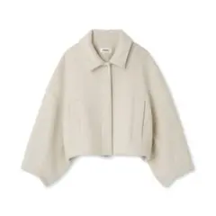 SNIDEL ウールブレンドショートコート
