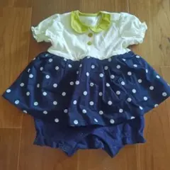 アプレレクール　スカート付きロンパース 80