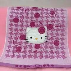 カオハナ キティ ハローキティ タオルケット 当時物 - メルカリ