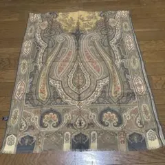 美品 エトロ ETRO ペイズリー柄 総柄 ウール タートル ニット 40