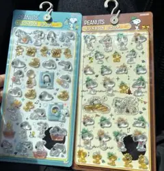 PEANUTS BONBON DROP キャラクターシール 2シートセット