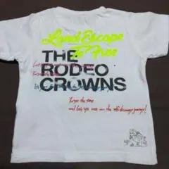 RODEO CROWNS キッズ Tシャツ ホワイト Sのサムネイル