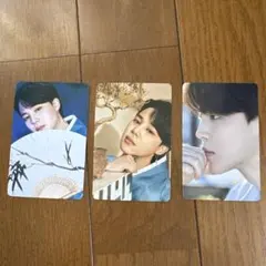BTS JIMIN トレカ3枚