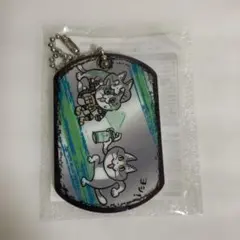 カプくじ バイオハザード×仕事猫 ドッグタグ風キーホルダー 救急スプレー