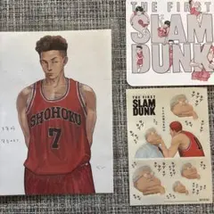 桜木花道 イラストとシールセット