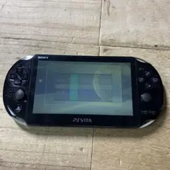 動作確認済み　PSVITA 本体　PCH-2000 ブラック グレー