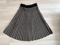 千鳥格子スカート