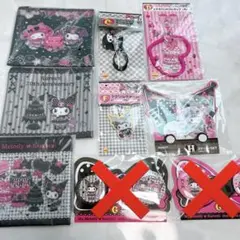 クロミ マイメロ Happyくじ C賞 マスコット アクリルチャーム ストラップ