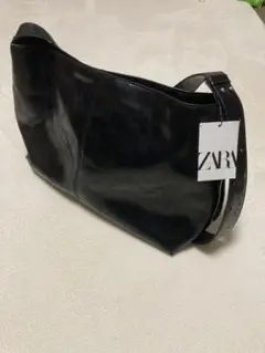 【新品タグ付】ZARA /ザラ ショルダーバッグ ブラック