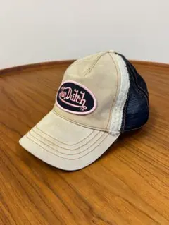 Von Dutch トラッカーキャップ ベージュ/ネイビーのサムネイル