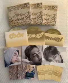 SEVENTEEN CxM 「HYPE VIBES」コンパクト盤3種セット