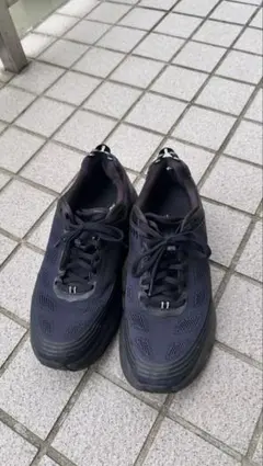 HOKA BONDI 6 27.5cm ブラック 使用感ありのサムネイル