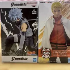 NARUTO グランディスタ ナルト サスケ 2体セット - メルカリ