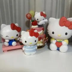 サンリオ ハローキティ フィギュア アミューズメント ハッピーセット まとめ売りのサムネイル