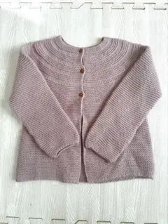 ZARA ザラ　ピンクのニット　カーディガン　100㎝