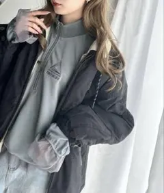 classicalelf ハーフジッププルオーバー