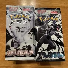 ポケモンカード ホワイトフレア ブラックボルト 各20パック 計40パック