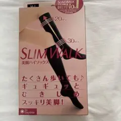 SLIM WALK 美脚ハイソックス M-L