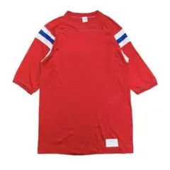 Vintage 80s【USA製】無地 スポーツウエア フットボール Tシャツ