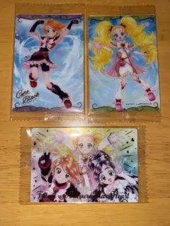 プリキュアカードウエハース12 ふたりはプリキュアMaxHeart 3枚セット