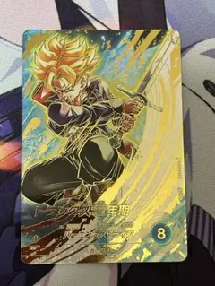 ドラゴンボールカード フュージョン トランクス エナジーマーカー パラレル 美品 トランクス エナジーマーカー パラレル フュージョンワールド
