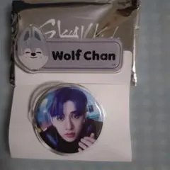 StrayKids　スキズー　バンチャン　ウルフチャン　缶バッチ＆ネームバッチ