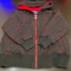 110cm　ミッキー　フリースパーカー