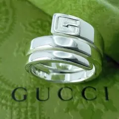 ★SALE★【GUCCI】スネーク　スパイラル　リング　１７号　2470