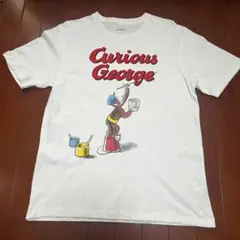 graniph おさるのジョージ Tシャツ M ホワイト