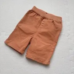 petit main オレンジ パンツ 80