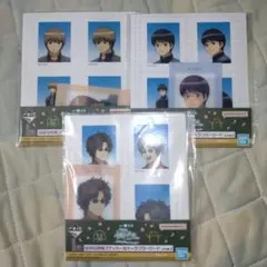 銀魂。一番くじ　証明写真風ステッカー　３つセット