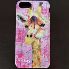 Nijisuke キリンアート iPhone6sケース