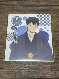 ハイキュー!! 新春の頂 トレーディング色紙 影山飛雄