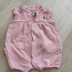 Ralph Lauren ベビー ロンパース ピンクのサムネイル