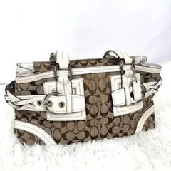 Coach Vintage Signature Shoulder Bag y2k