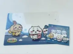 雪まつり ちいかわ ちいかわぽけっと ちいぽけ クリアカード ステッカー 特典