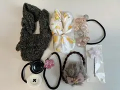 ヘアゴム シュシュ ピン まとめ売り