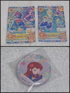 ち*こ様 アイカツ　カード　缶バッチ　まとめ売り